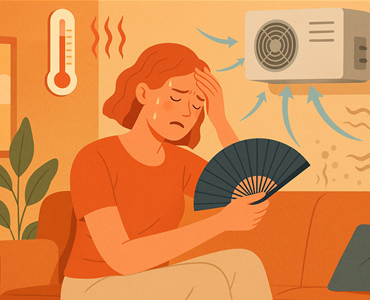 Temperature alle stelle: quali conseguenze può avere sulla salute vivere in una casa troppo calda?